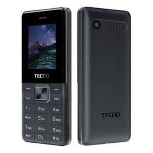 Tecno T301 Dual Sim With Camera & Torch Light, Fm Radio - Black