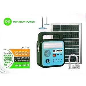 Dp 12000 MAH SOLAR POWER SYSTEM LAMP KIT With Bluetooth, Mp3 And Radio