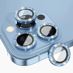 Camera Lens Shield Protector For IPhone Diamond blue