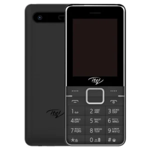 itel 5615 Triple SIM, 2500mAh Big Battery, Wireless FM, Opera Mini - Black